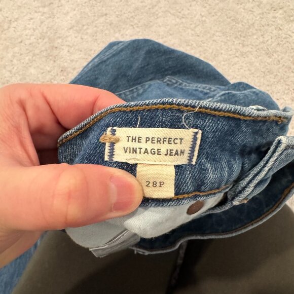 Madewell Perfect Vintage Ankle Jeans, Petite 28P - Picture 5 of 6